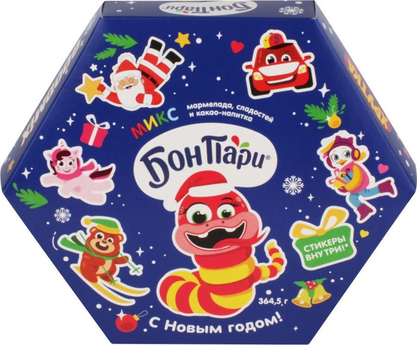 Набор подарочный БОН ПАРИ Шестигранник, 2 шт. 365г купить на OZON по ...