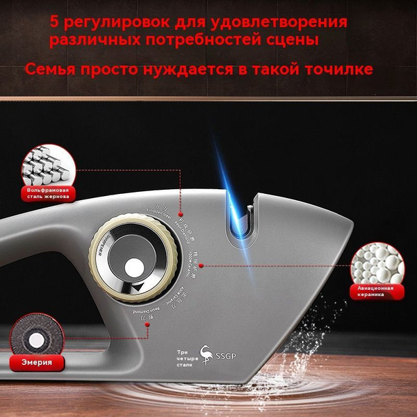 Knife Sharpener Ножеточки профессиональная, для заточки ножей и ...