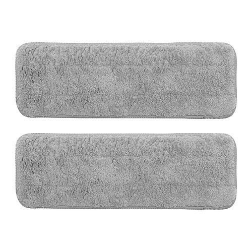 PEPPRIG IKEA Накладка из микрофибры для швабры ПЕППРИГ ИКЕА серые 2шт ...