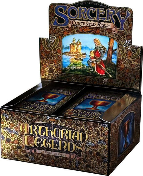 Дисплей из 24 бустеров Sorcery: Contested Realm - Arthurian