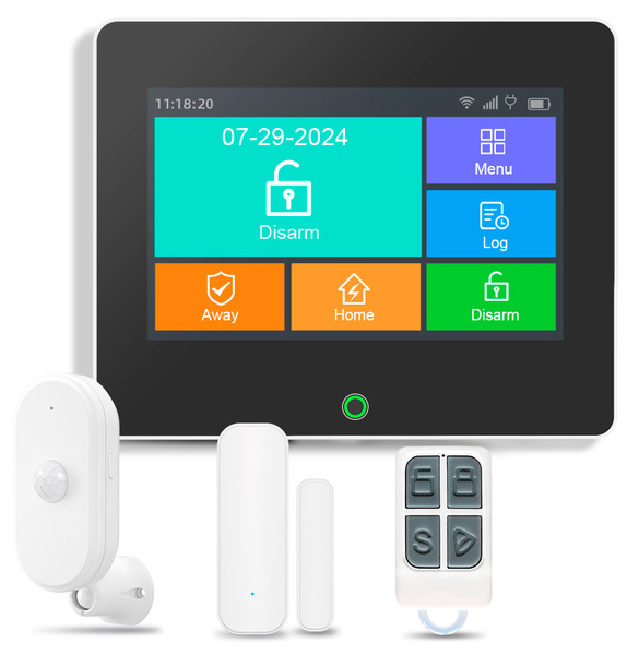 Wi-Fi/GSM сигнализация CARCAM Tuya GSM+WIFi Alarm Kit 99FT купить на ...