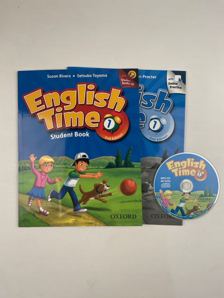 English Time 1 Second Edition, Student book+ Workbook+ CD | Rivers ...