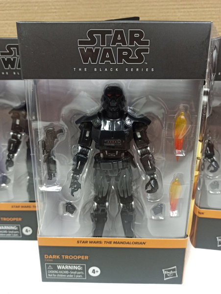 Figurine Star Wars Black Deluxe The Mandalorian Dark Trooper Noir - Figurine pour enfant | fnac Suisse
