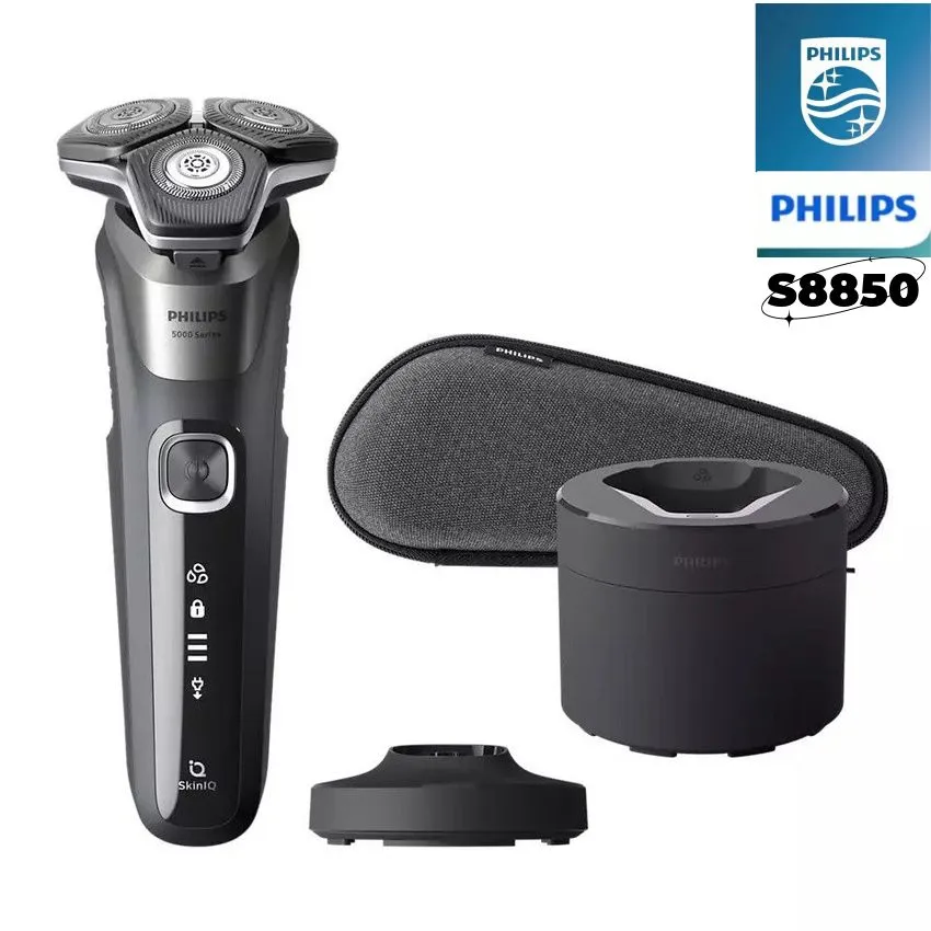 PhilipsЭлектробритваPhilipsЭлектробритваБритваPhilipsS8850,черный,черно-серый