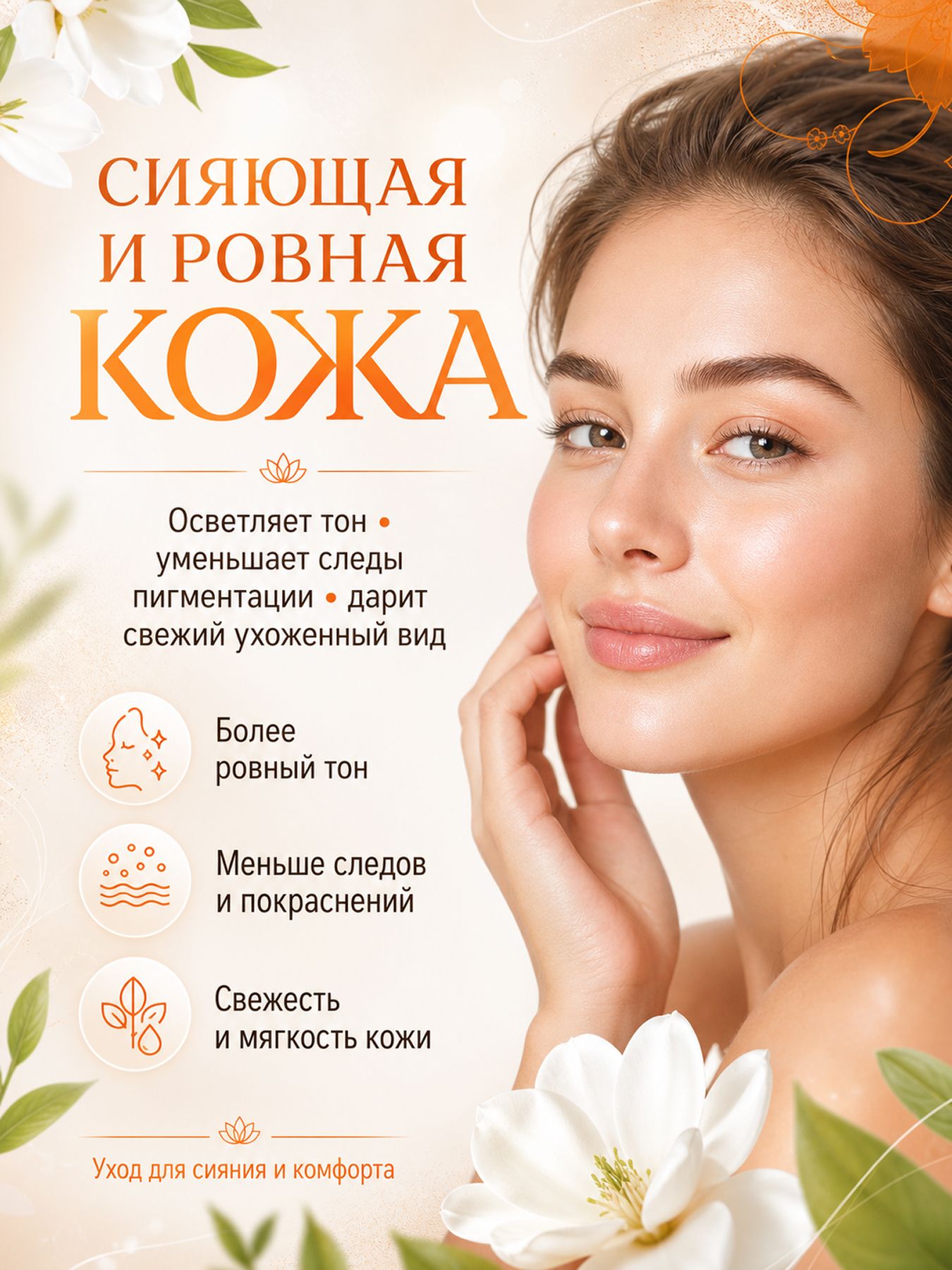 Маска для лица Тамбуканская грязевая Отбеливающая
