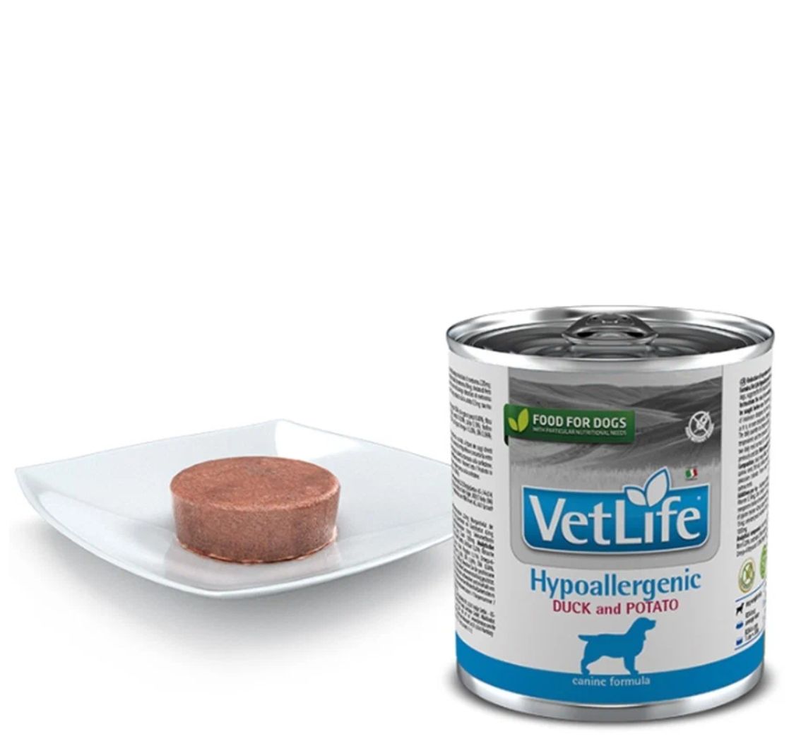 farmina fish potato vet life dog hypoallergenic