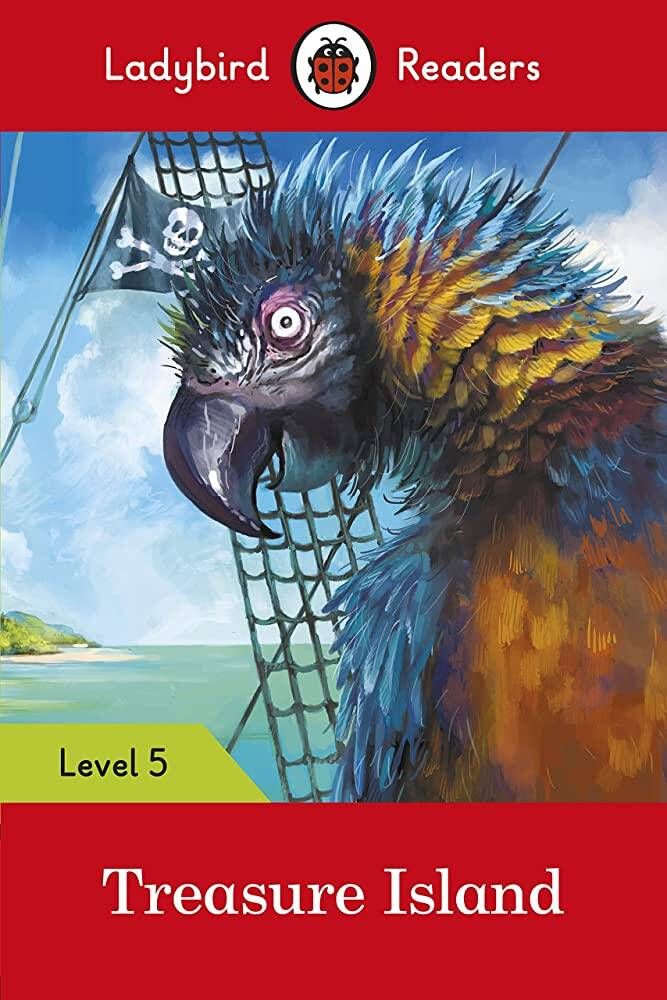 Treasure Island: Level 5 (Ladybird Readers) / Остров сокровищ: Уровень 5 (Ледиберд ридеры) / Книги на английском языке