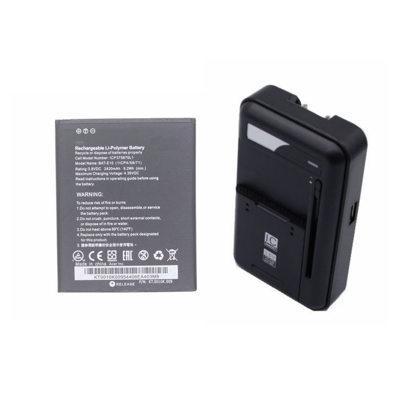 для аккумуляторов Acer Liquid Z530 LTE T02 Z530S (1ICP4/58/71