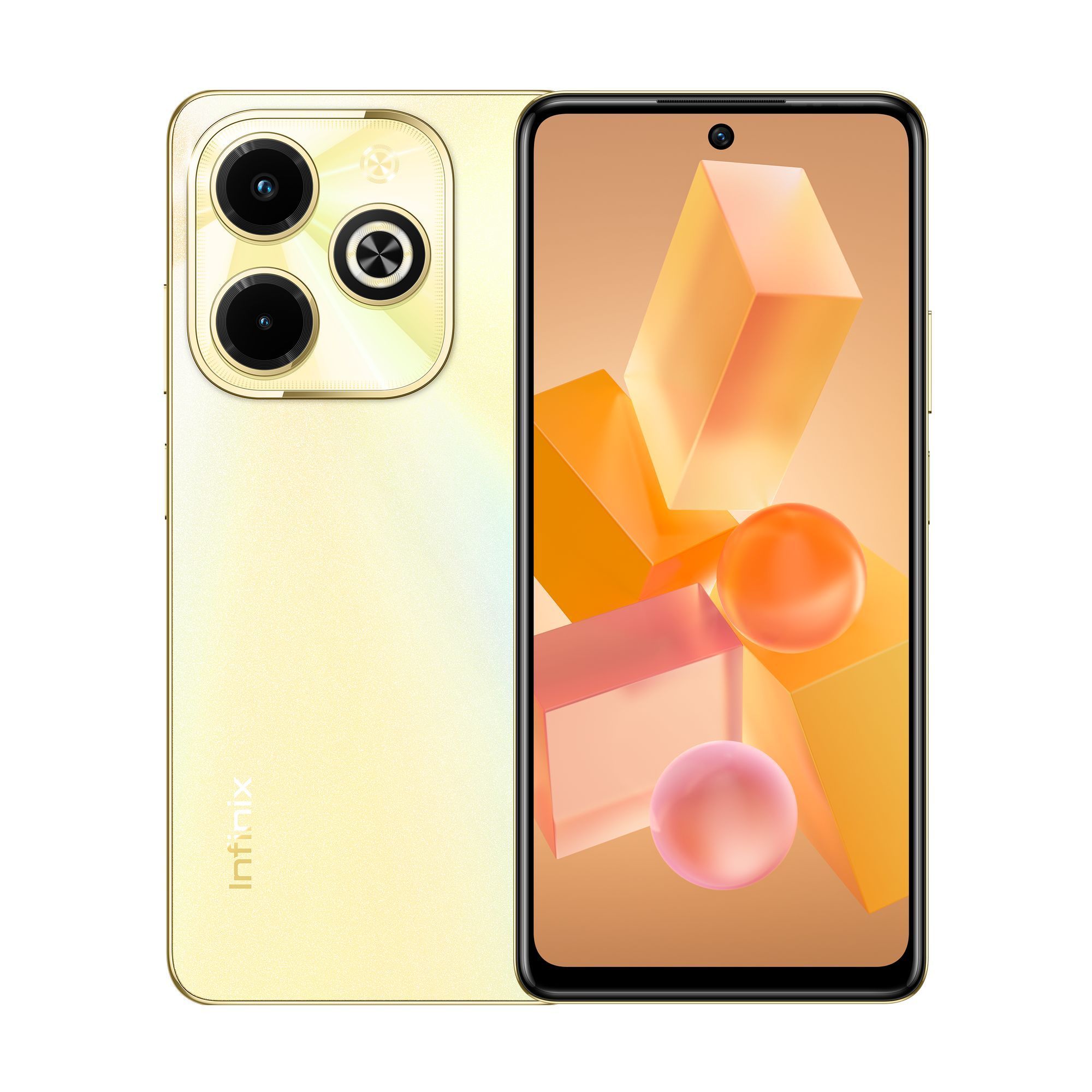 InfinixСмартфонHot40i8/256GbGold8/256ГБ,золотой