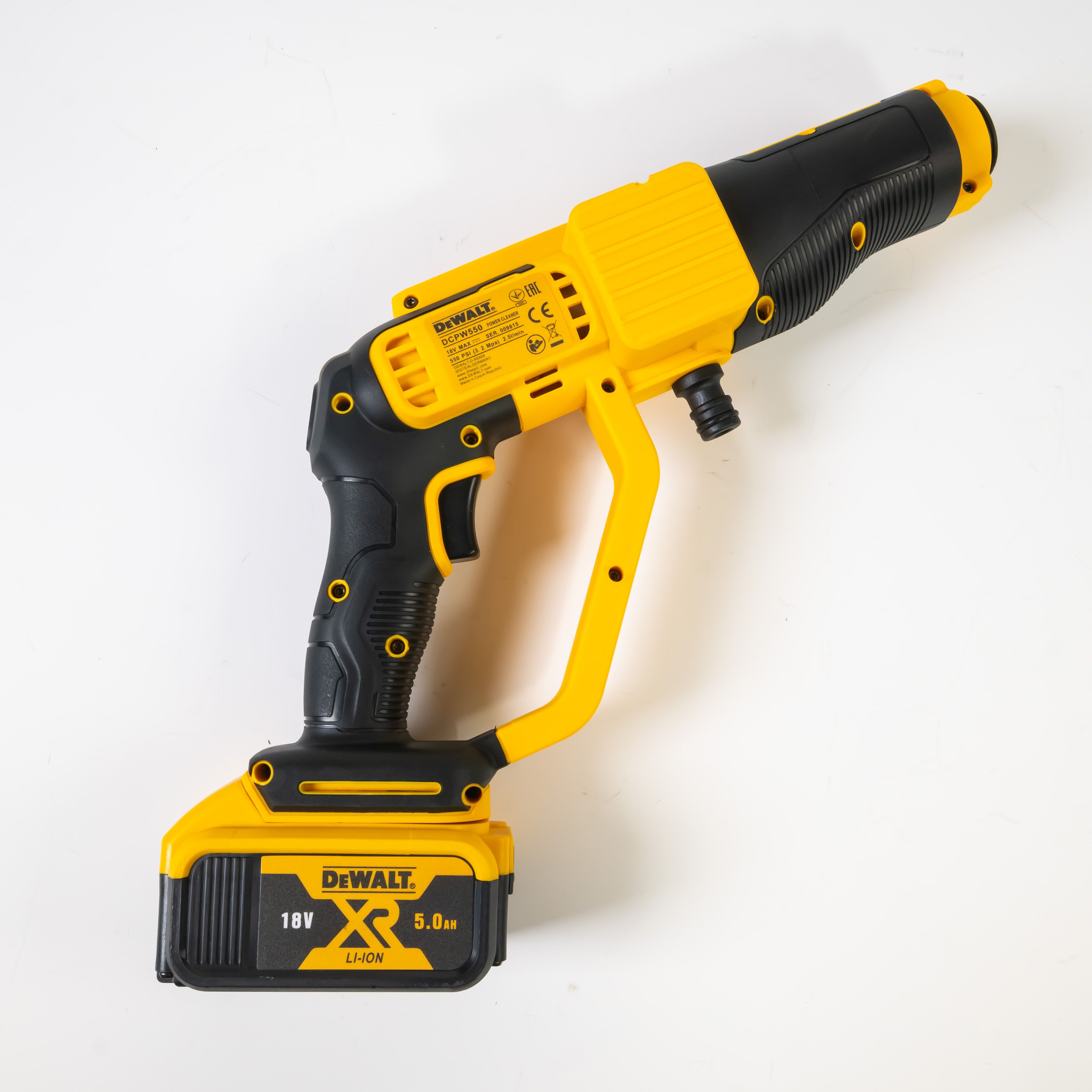 Dewalt,мойкавысокогодавления,DCPW550,отаккумулятора,18В,2акк