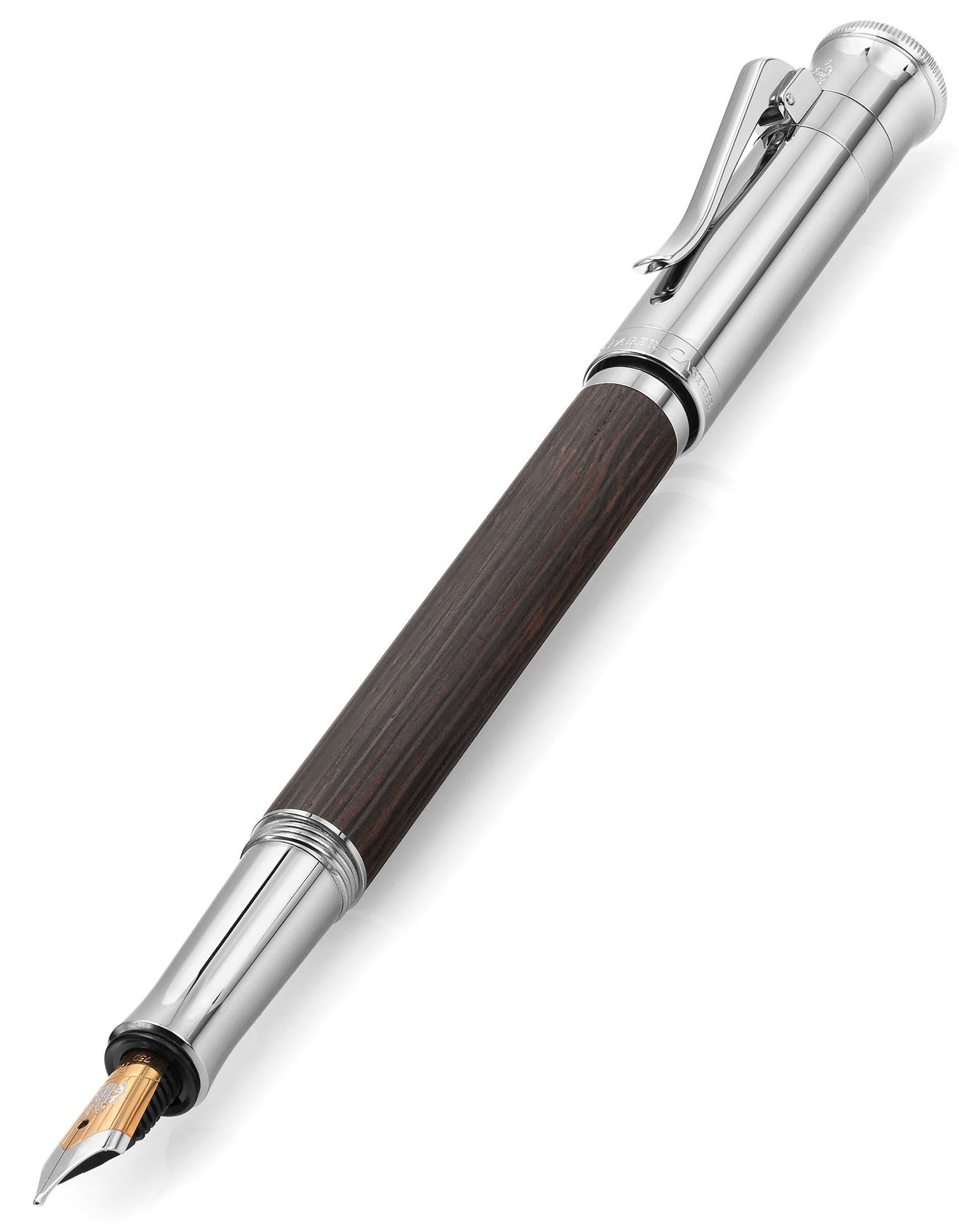 ПерьеваяручкаGrafvonFaber-CastellClassicGrenadillaWood&PlatinumPlated(FCG145520),(FCG145521)