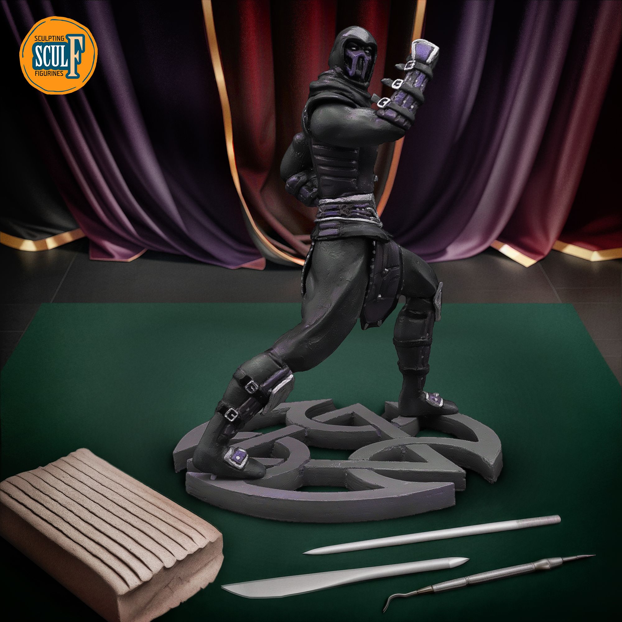 Фигурка Нуб Сайбот Мортал Комбат 9 (Figurine statue Noob Saibot Mortal  Kombat 9) - купить с доставкой по выгодным ценам в интернет-магазине OZON  (1301735315)