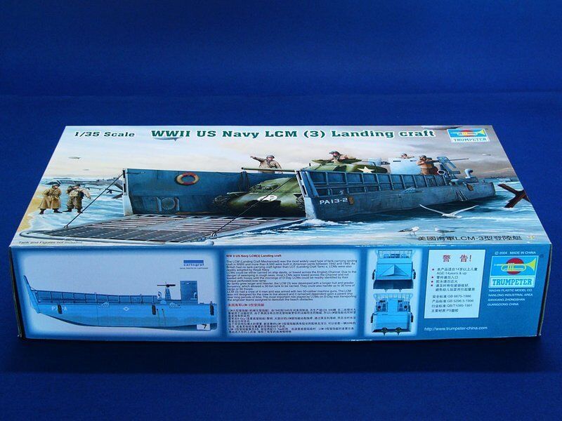 Trumpeter 1/35 00347 U.S. Десантный катер ВМС LCM (3) Танки