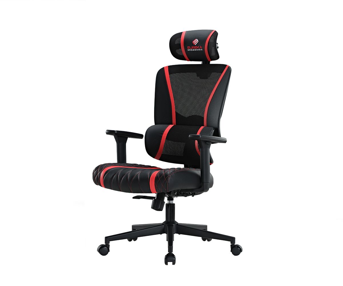 Компьютерное кресло Eureka Ergonomic Norn Ergonomic Chair Red