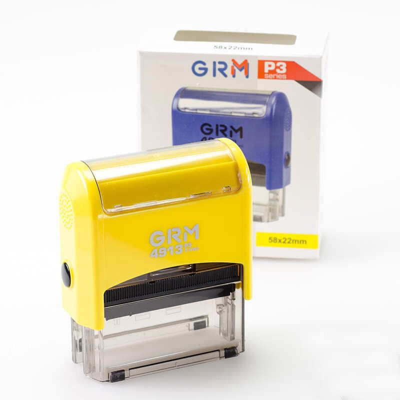 GRM 4913 P3 Series Усиленная автоматическая оснастка для печати 58 х 22 мм