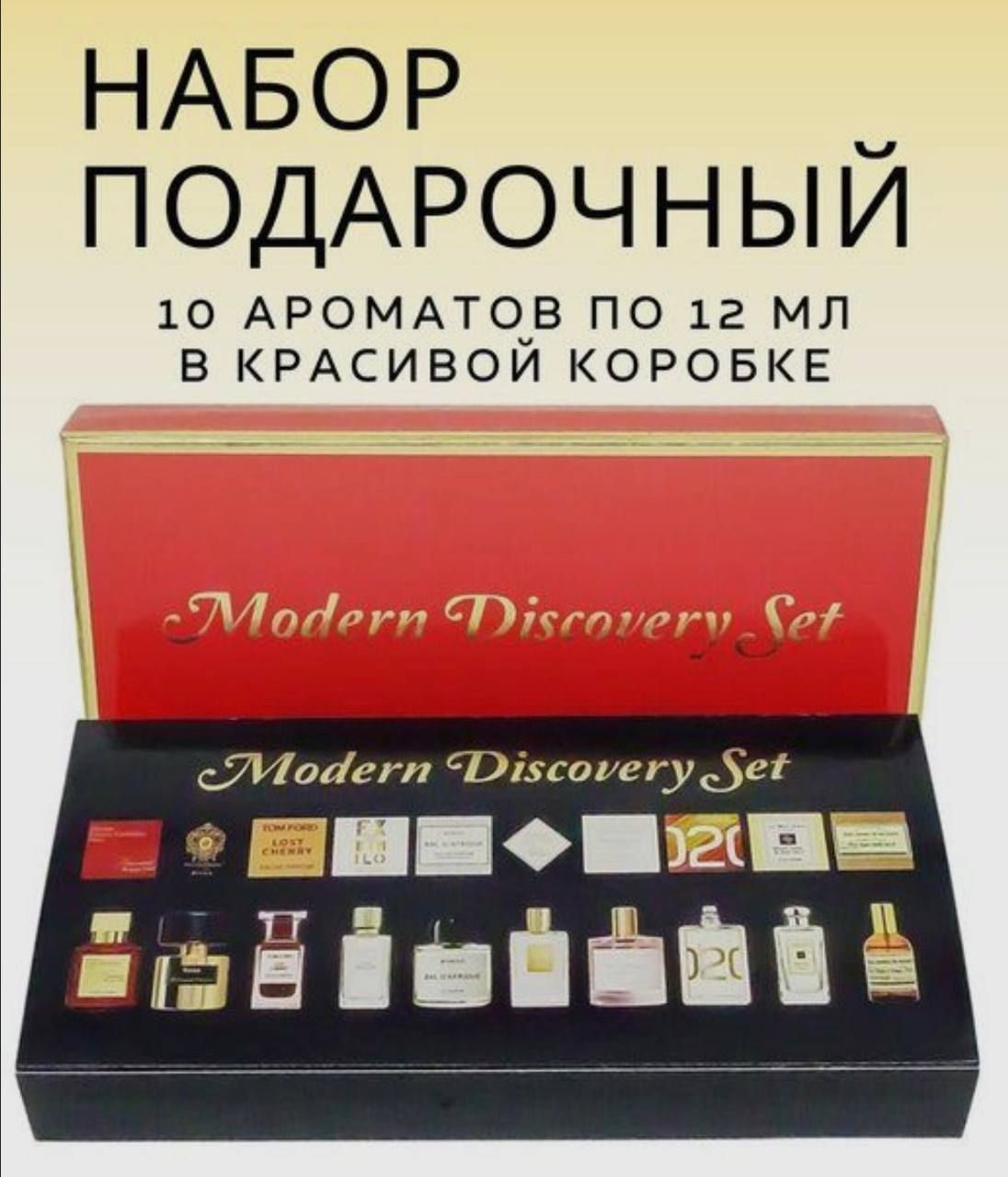 Парфюмерный набор ароматов 10 х 12мл Modern Discovery Set / Унисекс 10 в 1 по 12 мл