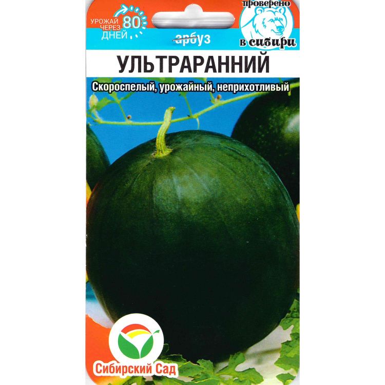 Арбуз Ультраранний(图1)
