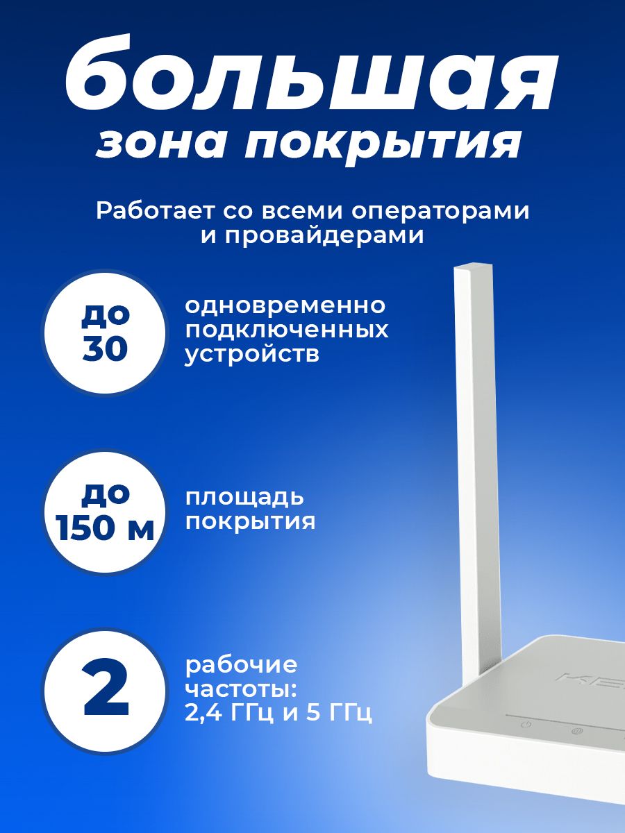 Роутер Wi-Fi Keenetic Extra KN-1713