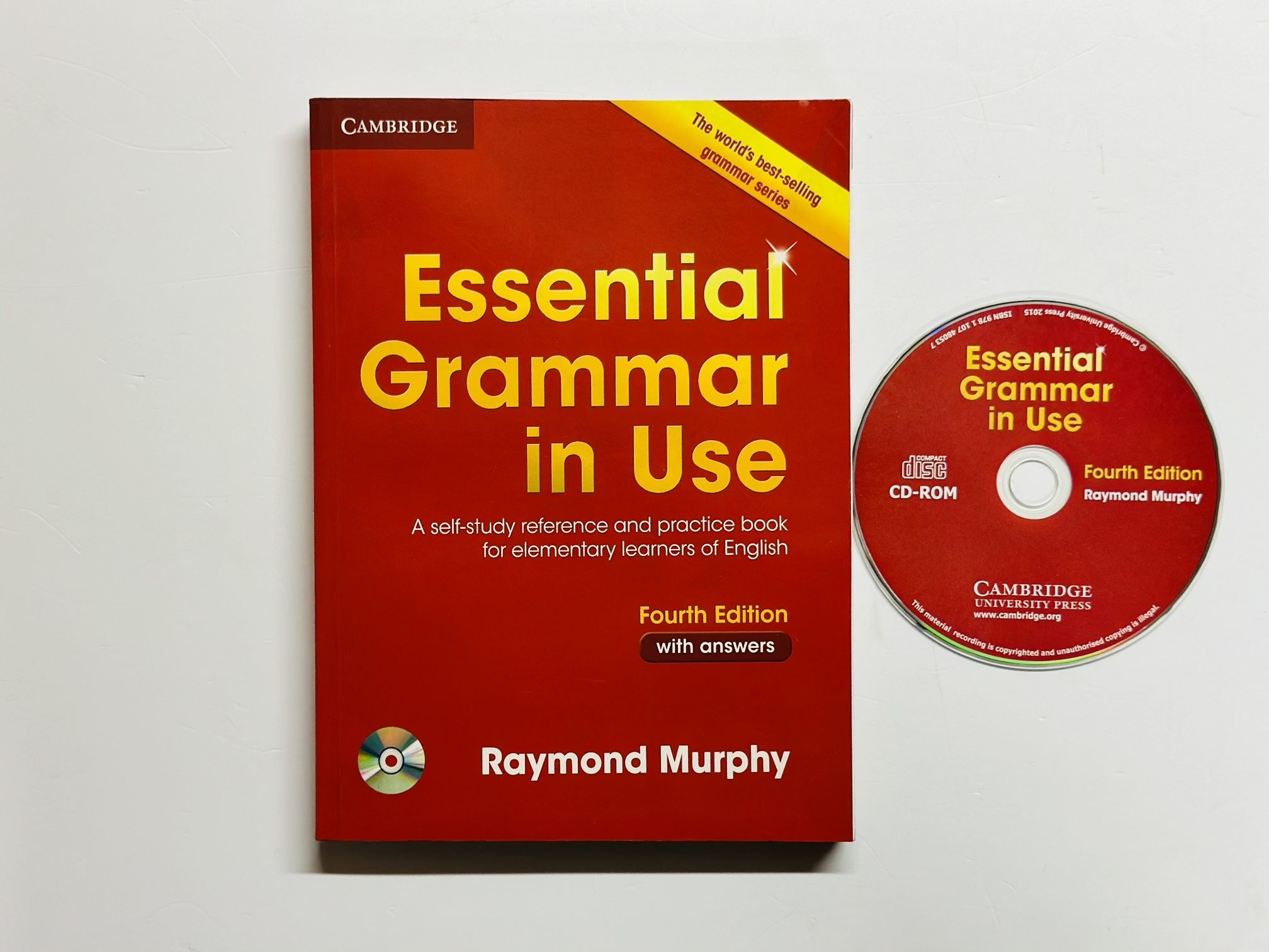 Essential Grammar in Use with Answers Raymond Murphy + CD диск, Формат А5