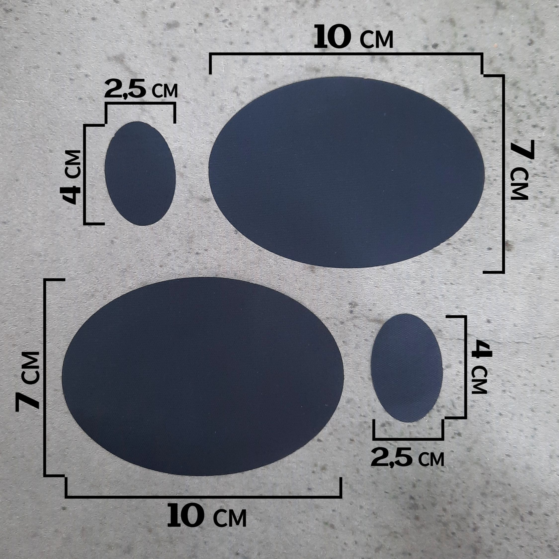 Заплаткадляремонтаодежды,плащеваяоснова,цветчернильно-синий.