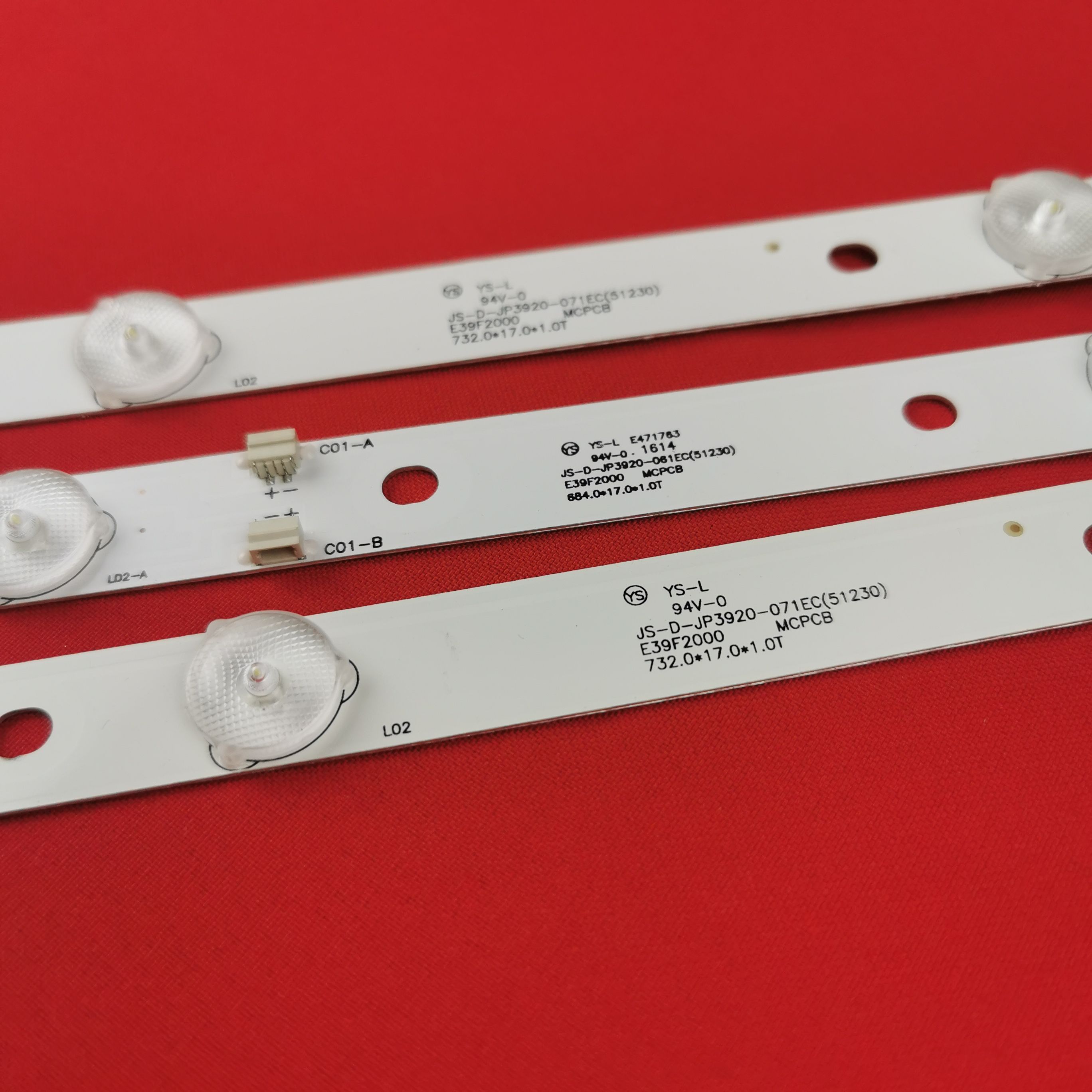 Подсветка для SHIVAKI STV-39LED20W, NORDSTAR NSTV-4011, SUZUKI SZTV-39LED3; JS-D-JP3910-061EC; JS-D-JP3910-071EC