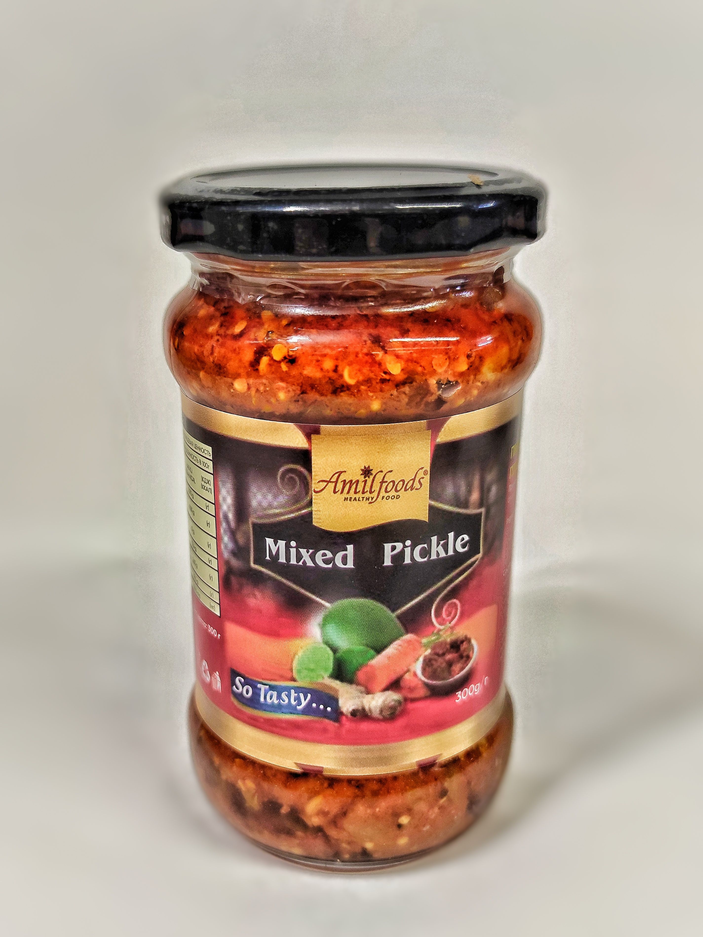 Соус Ачар пикули овощная смесь (кусочки) 300 гр. Mixed Vegetable Pickle