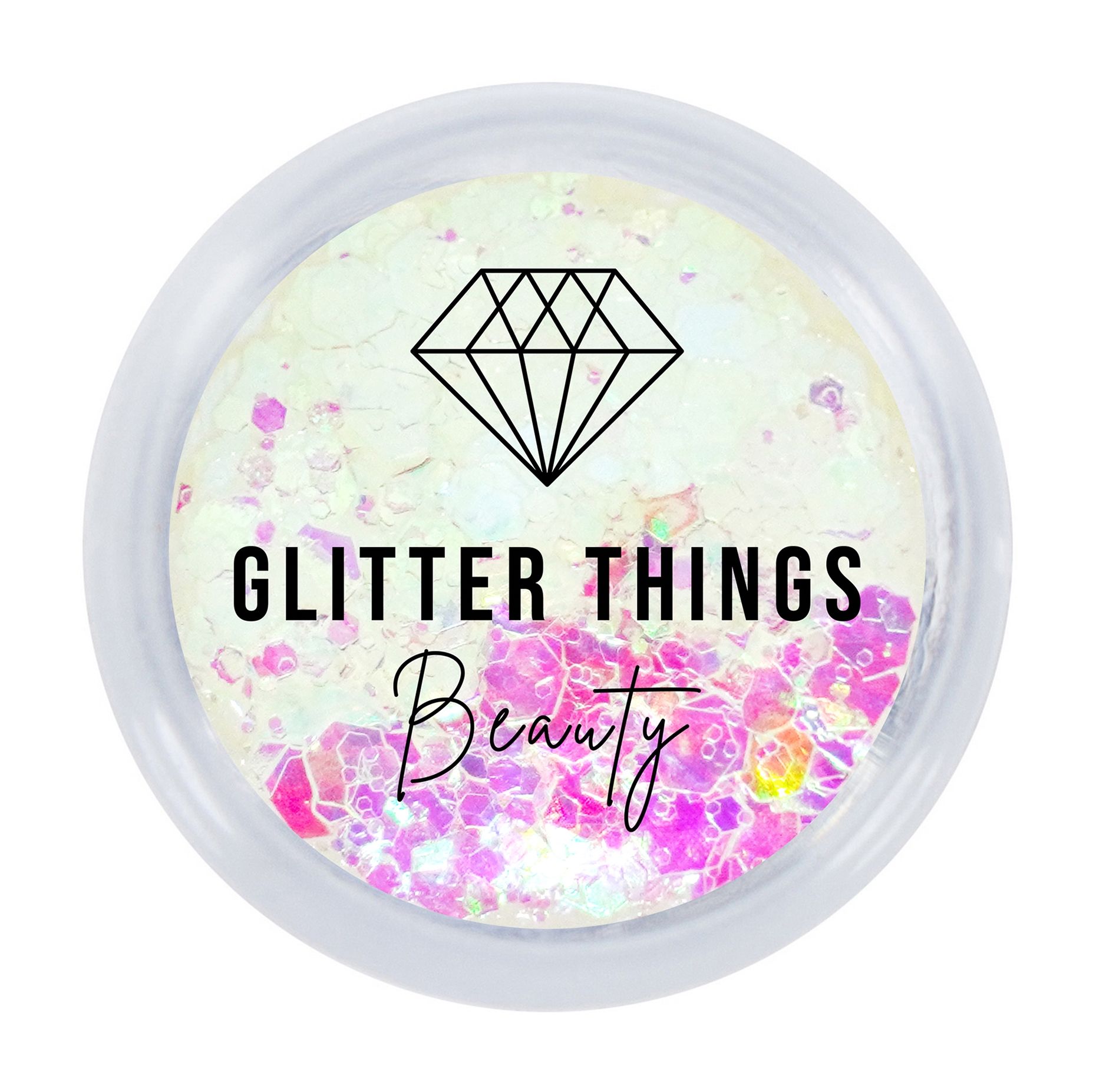 GLITTER THINGS Гель блестки для лица и тела, 5 мл, Игры разума