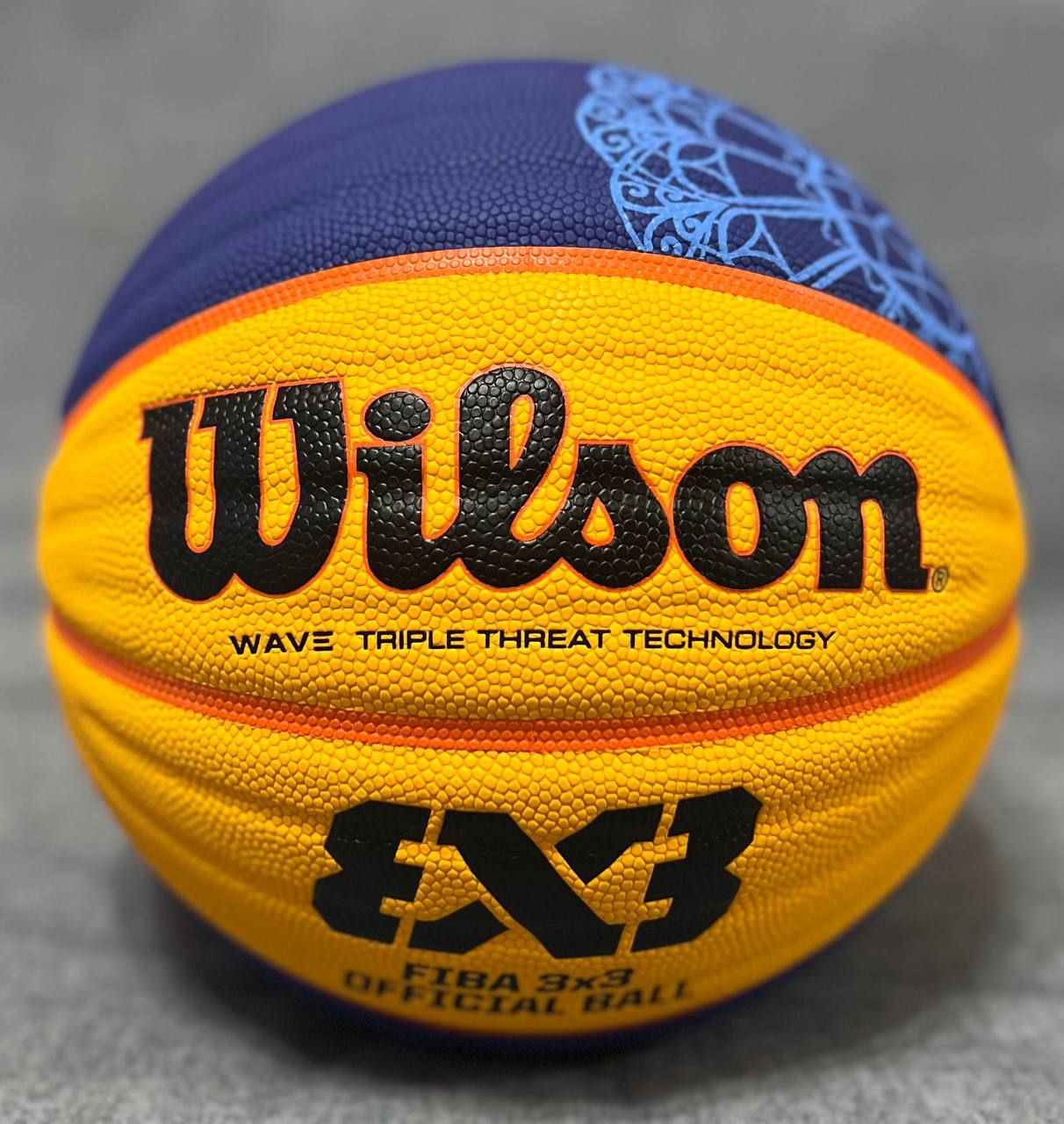 Мяч баскетбольный Wilson FIBA 3x3 OFFICIAL BALL, 6 размер, желтый, синий  купить по выгодной цене в интернет-магазине OZON (1533663737)