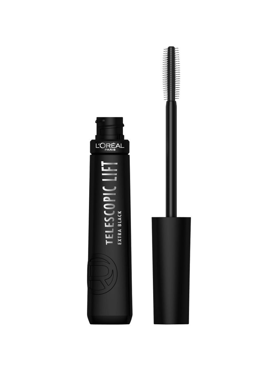 Тушь телескопик лореаль. Тушь лореаль Mascara телескопик. Тушь для ресниц l'Oreal Paris Telescopic. Тушь Telescopic Loreal Extra Black.