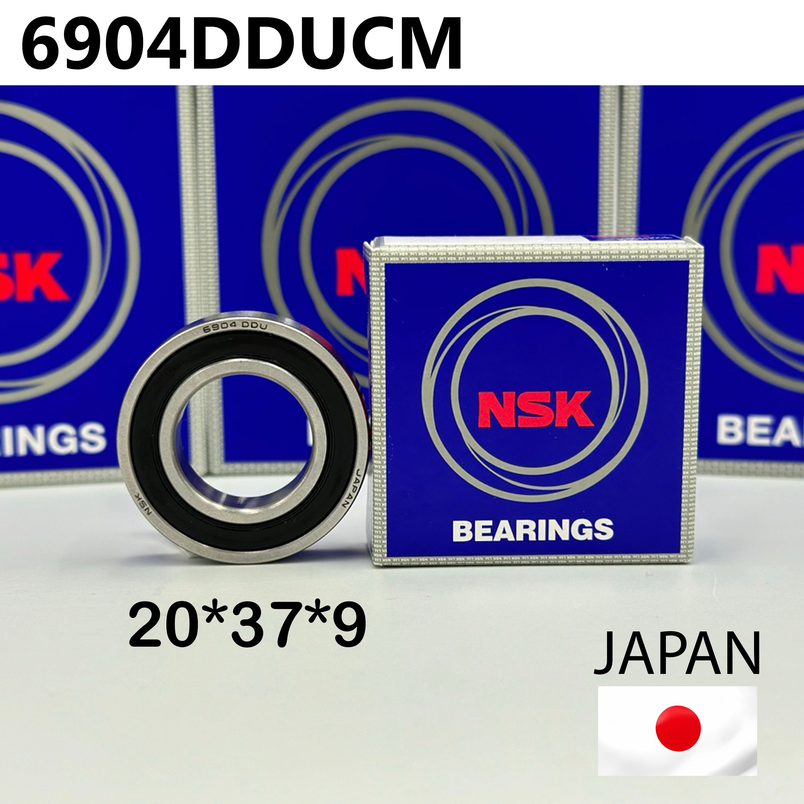 Подшипник NSK 6904DDUCM (6904-2RS / 61904) размер 20*37*9 Япония