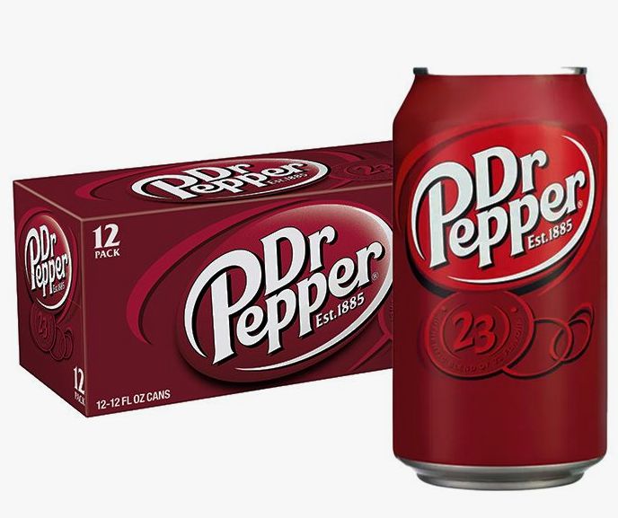 Газированный напиток Dr Pepper 23 / Доктор Пеппер 23 классик США 355 мл 12шт