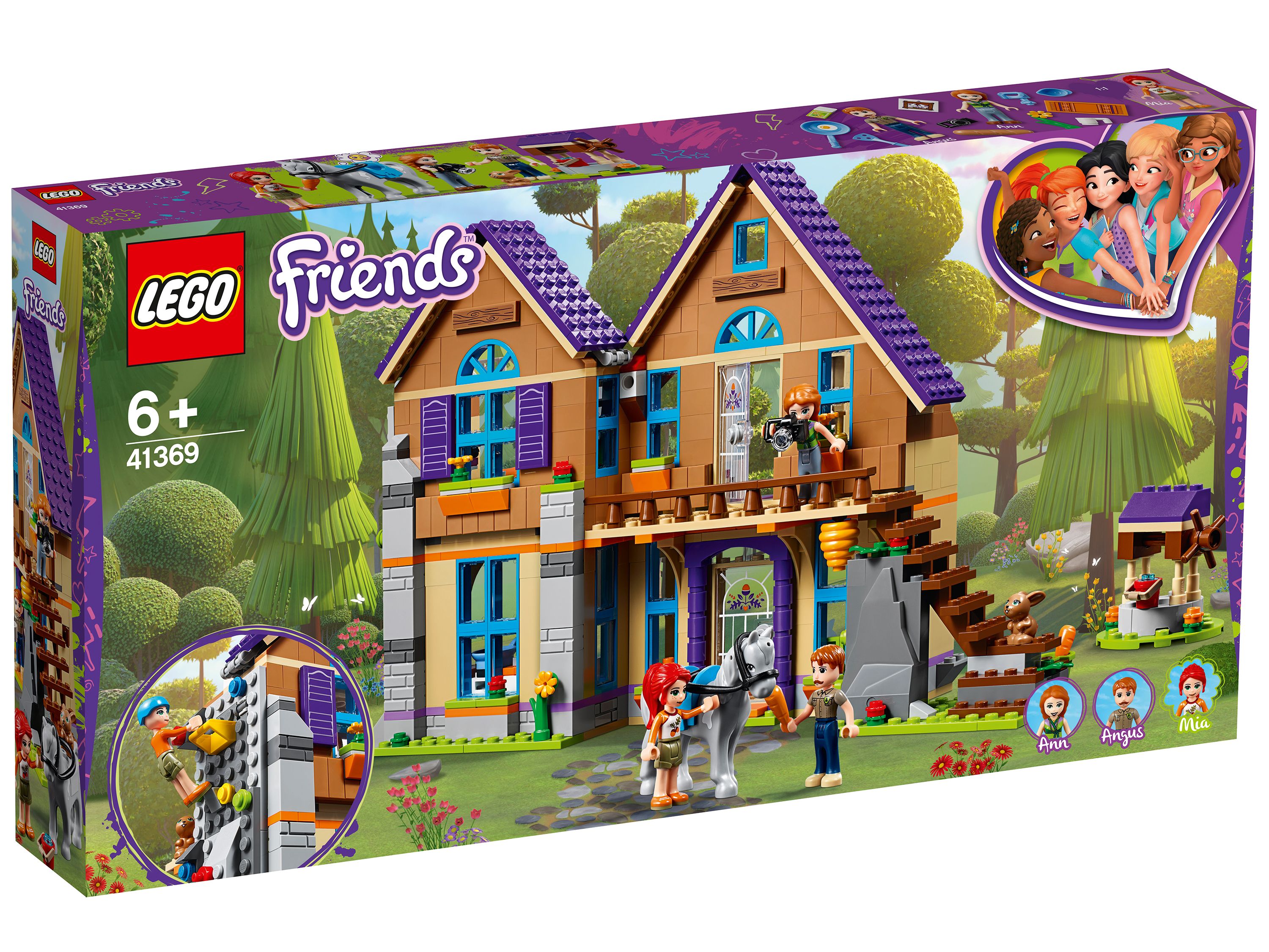 Lego friends mia tree house online