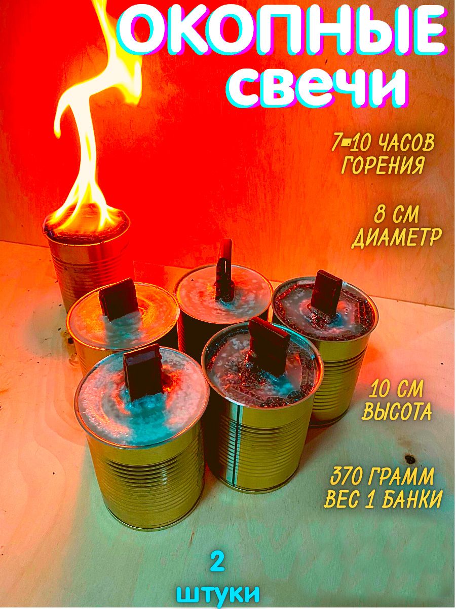 Свечауличная,10смх8см,2шт