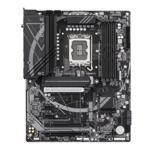 МатеринскаяплатаGIGABYTEZ790EAGLEAX(Z790EAGLEAX)-LGA1700,IntelZ790,DDR5,3хPCI-Ех16,3хМ.2,ATX