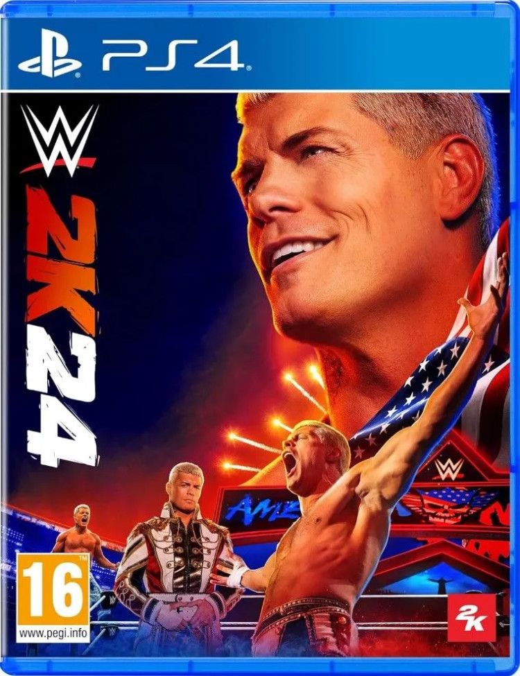 Игра WWE 2K24 (PS4) Полностью Английский