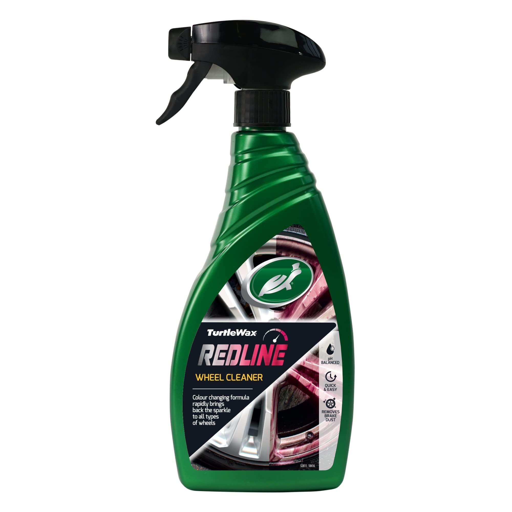 Очиститель дисков автомобиля Turtle Wax REDLINE Wheel CLEANER, 500мл