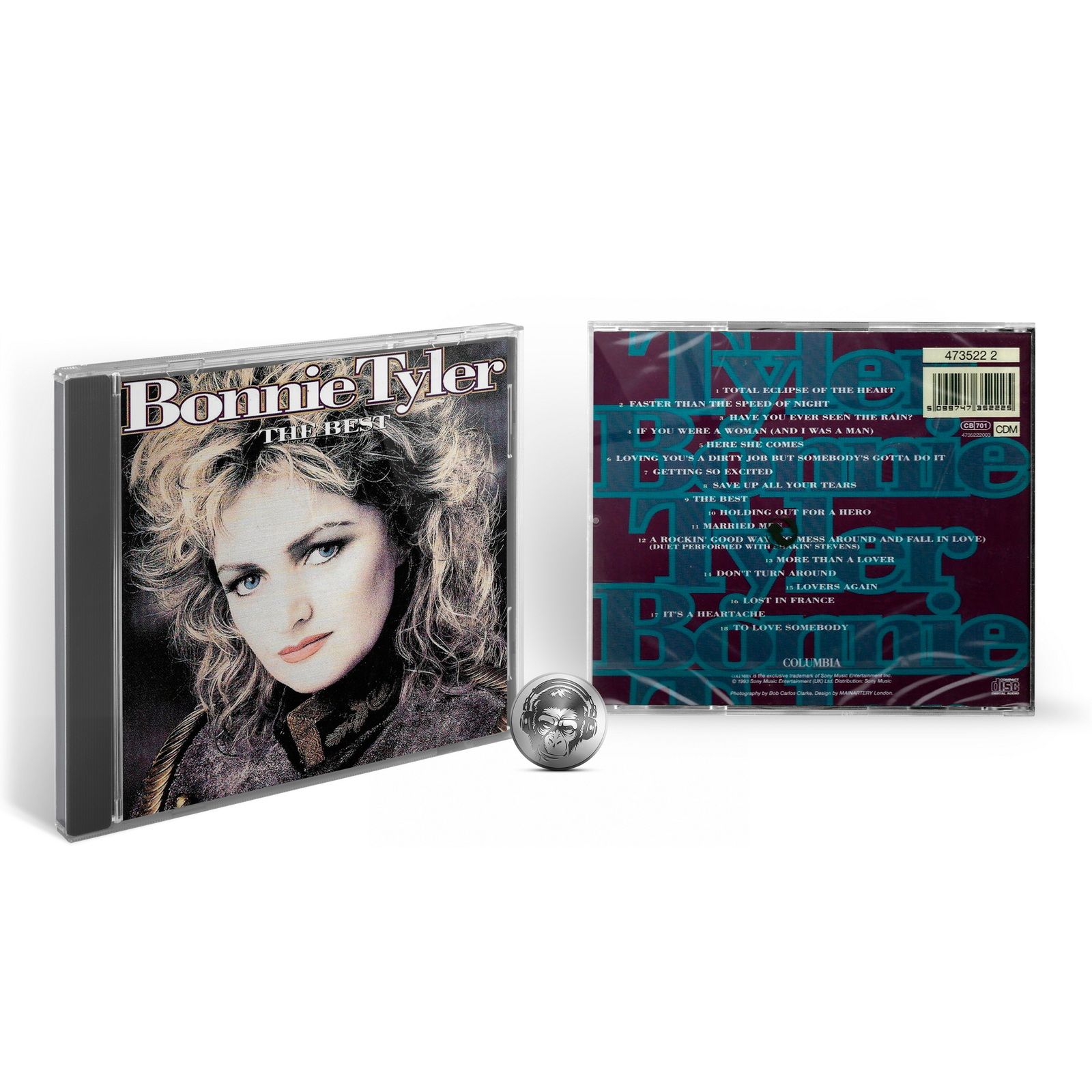 Bonnie Tyler - The Best Of (CD) 1994 Columbia, Jewel Музыкальный диск