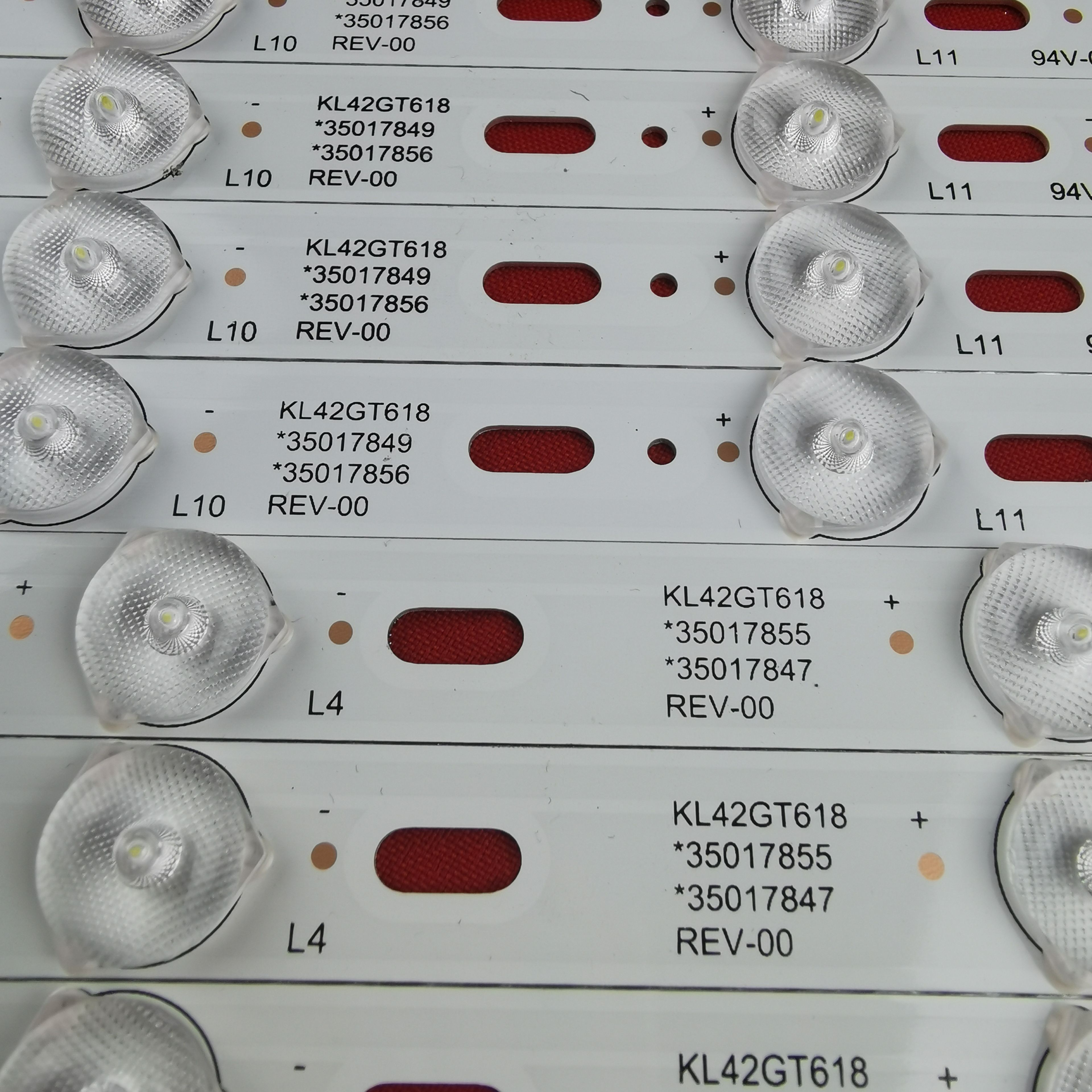 Подсветка для DNS K42A619, SUPRA STV-LC42T410FL, VISION LE-42KF4; KL42GT618 35017847 35017856 REV-00