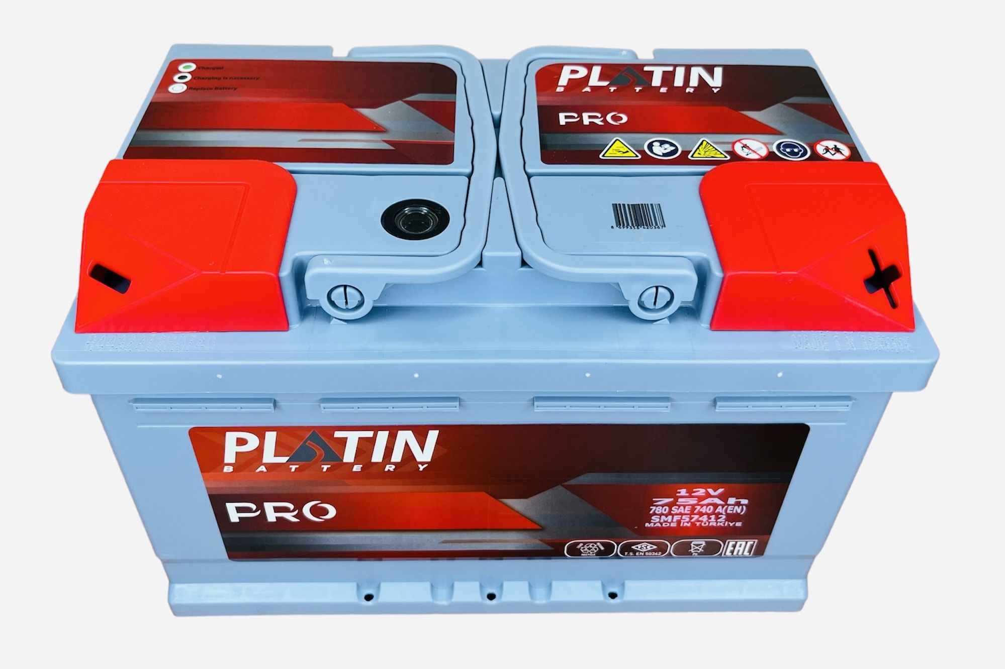 Аккумулятор автомобильный Platin Pro 75 Ач 740 A о.п. низкий SMF L3B 278х175х175