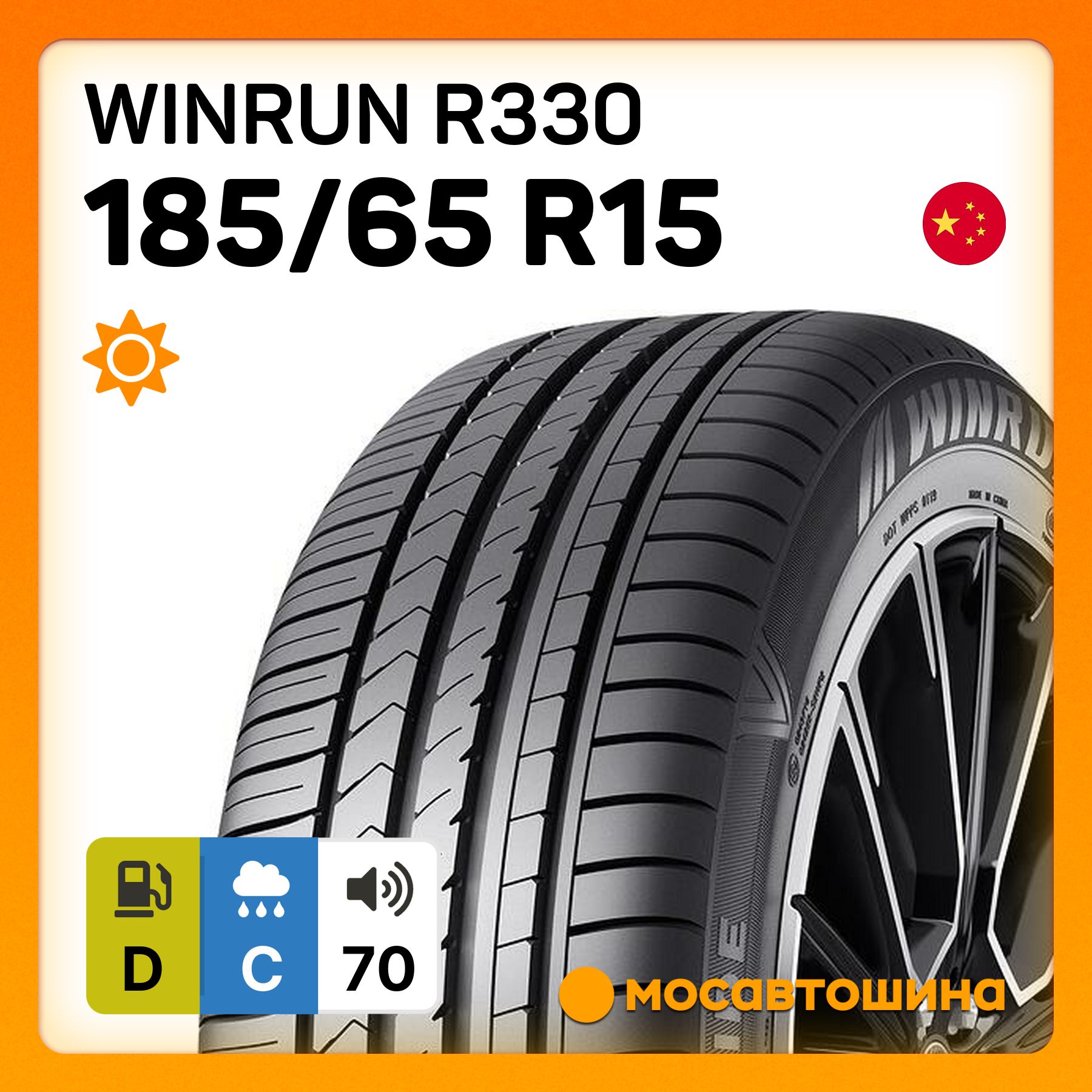 Шины для легковых автомобилей Winrun 185/65 15 Лето Нешипованные - купить в  интернет-магазине OZON с доставкой (1091048894)