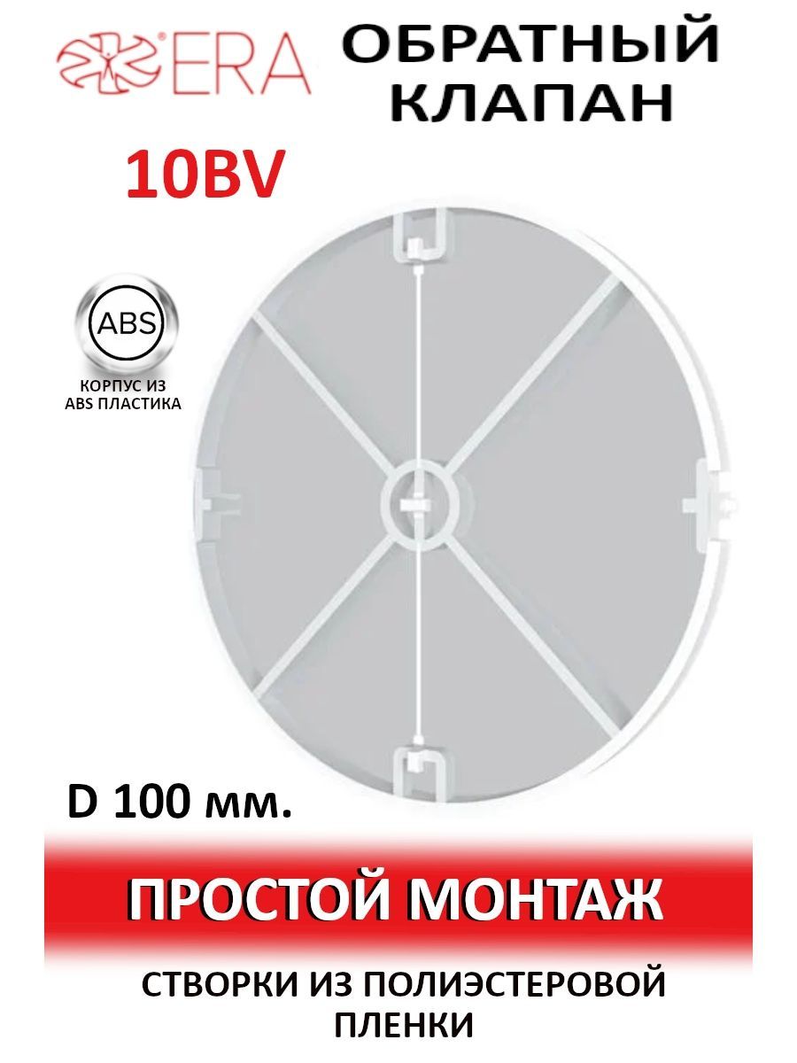 Обратныйклапан10BV,100мм