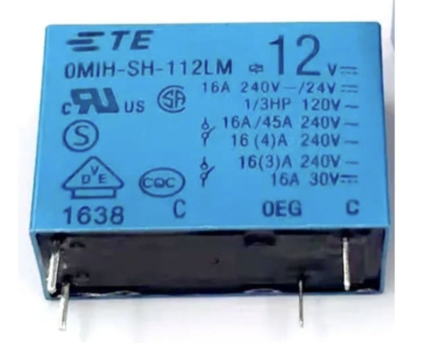 РелеOMIH-SH-112LMназаменуALE15B12GU-1A-12DP12Вдлястиральноймашины.Полныйаналог.