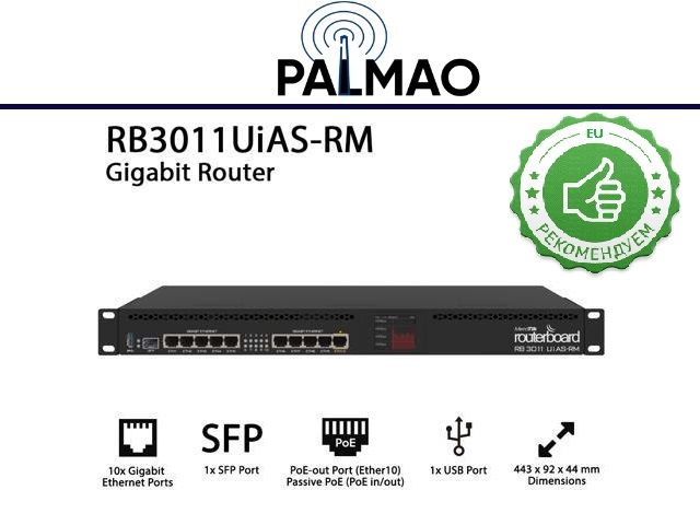 MIKROTIK RB3011UiAS-RM