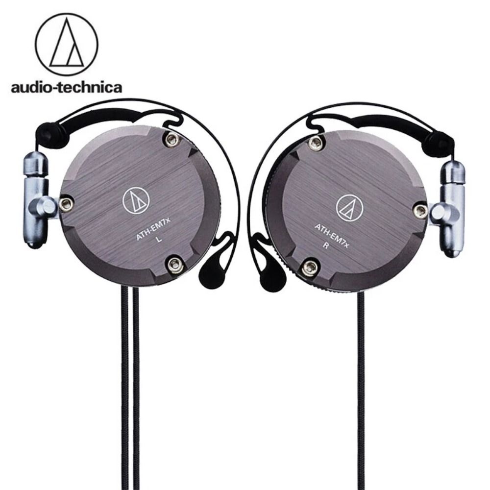 Audio-TechnicaНаушникипроводные,3.5мм,серыйметаллик