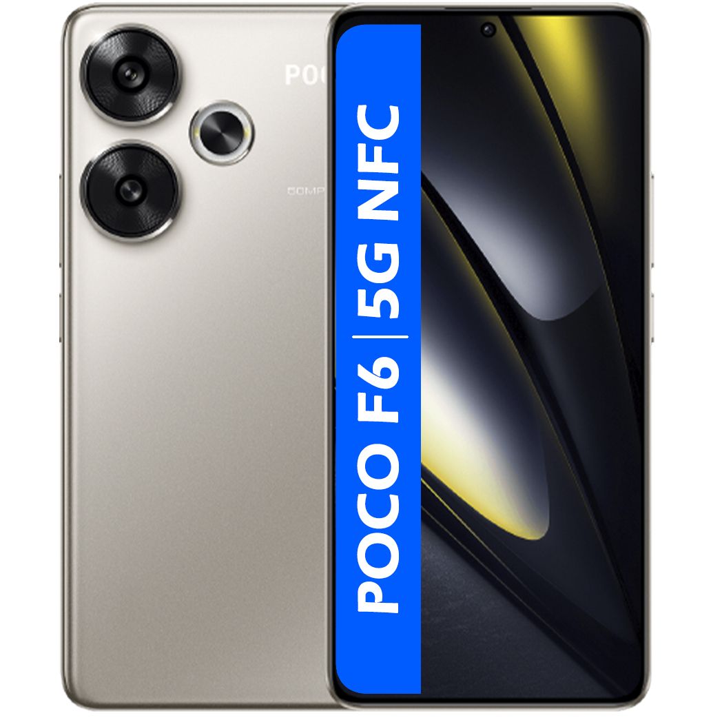 PocoСмартфонРОСТЕСТ(ЕВРОТЕСТ)PocoF65GNFC12/512ГБ,серый