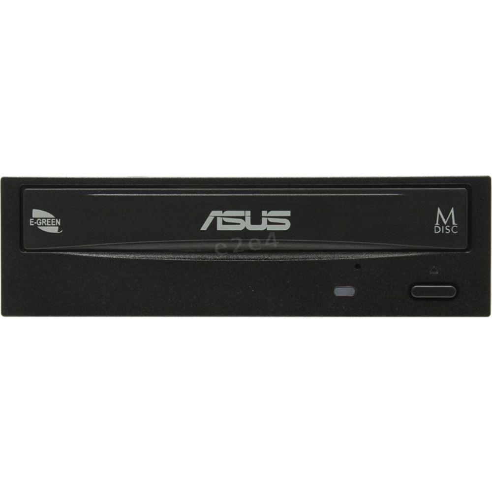 Внутренний привод DVD-RW ASUS DRW-24D5MT/BLK/B/GEN, SATA, черный, OEM (90DD01YX-B10010)