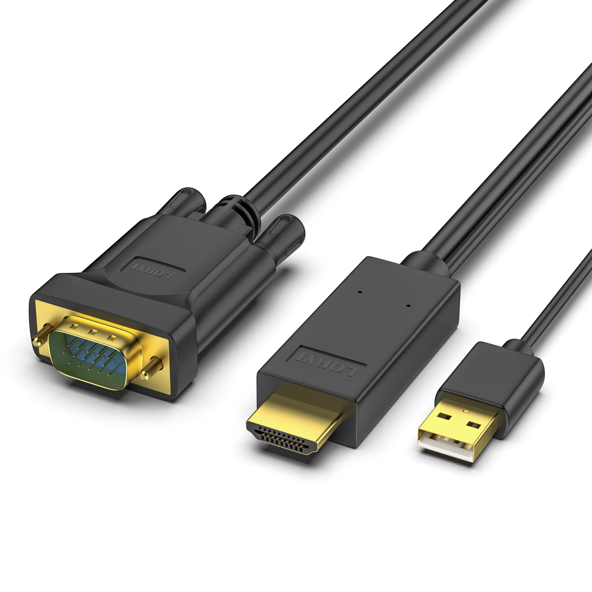 Аудиокабель HDMI, 1.83 м, черный