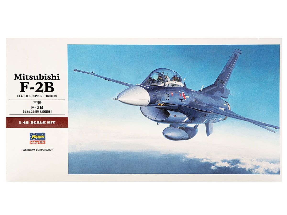 HasegawaРт29ЯпонскийдвухместныйистребительMitsubishiF-2B(1:48)Модельдлясборки