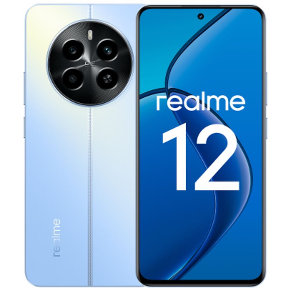 realmeСмартфон124G8/256GBRU(НовинкаИюль2024)256ГБ,голубой