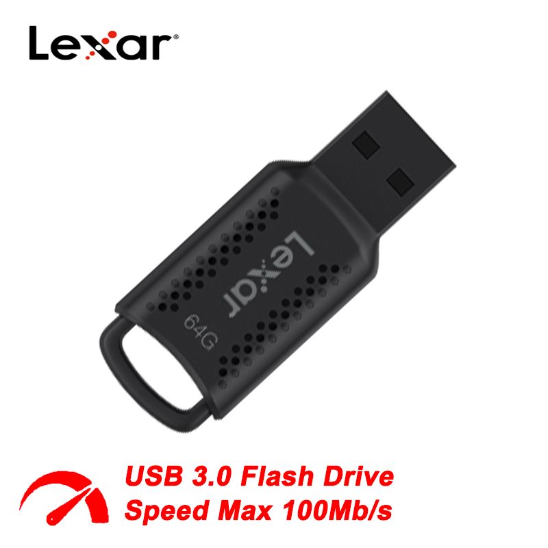 LexarUSB-флеш-накопительV400LJDV400064G64ГБ,черный